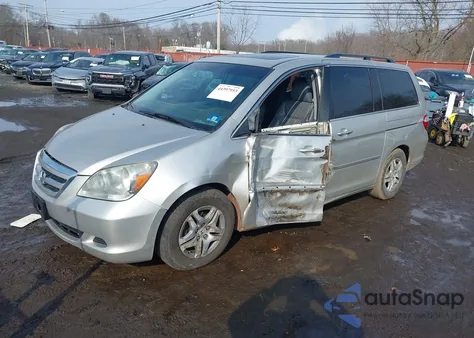 2007 Honda Odyssey Ex-L z USA, uszkodzony, nr VIN 5FNRL38687B404524